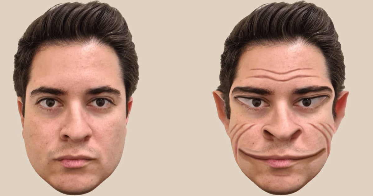 A rare disorder causes a man to perceive human faces as those of a “demon”