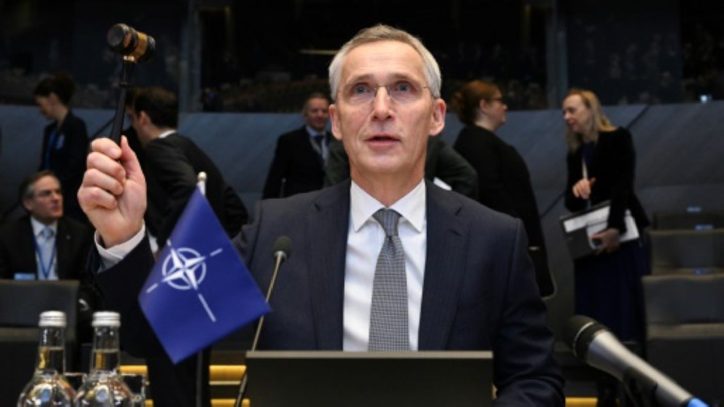 Nato-Chef Stoltenberg am Donnerstag in Brüssel