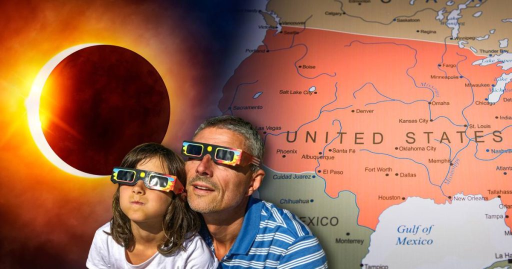Solar eclipse 2024: In which cities from Mexico to Canada will the ...