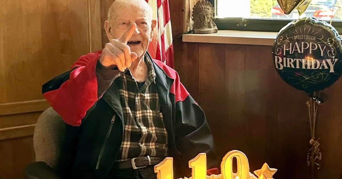 These are the longevity tips for a 110-year-old man who still drives his car every day and lives alone