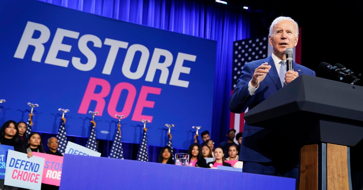 The Biden Government promotes a rule to protect those seeking abortion from legal action