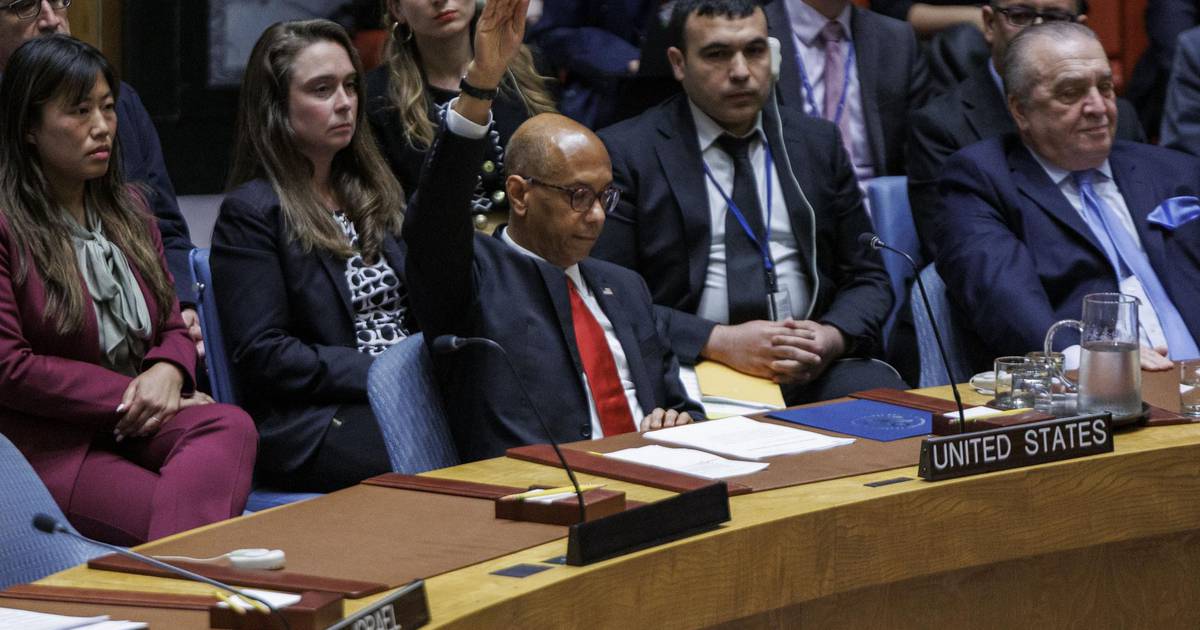 The United States, loyal to Israel, vetoes Palestine's entry into the UN
