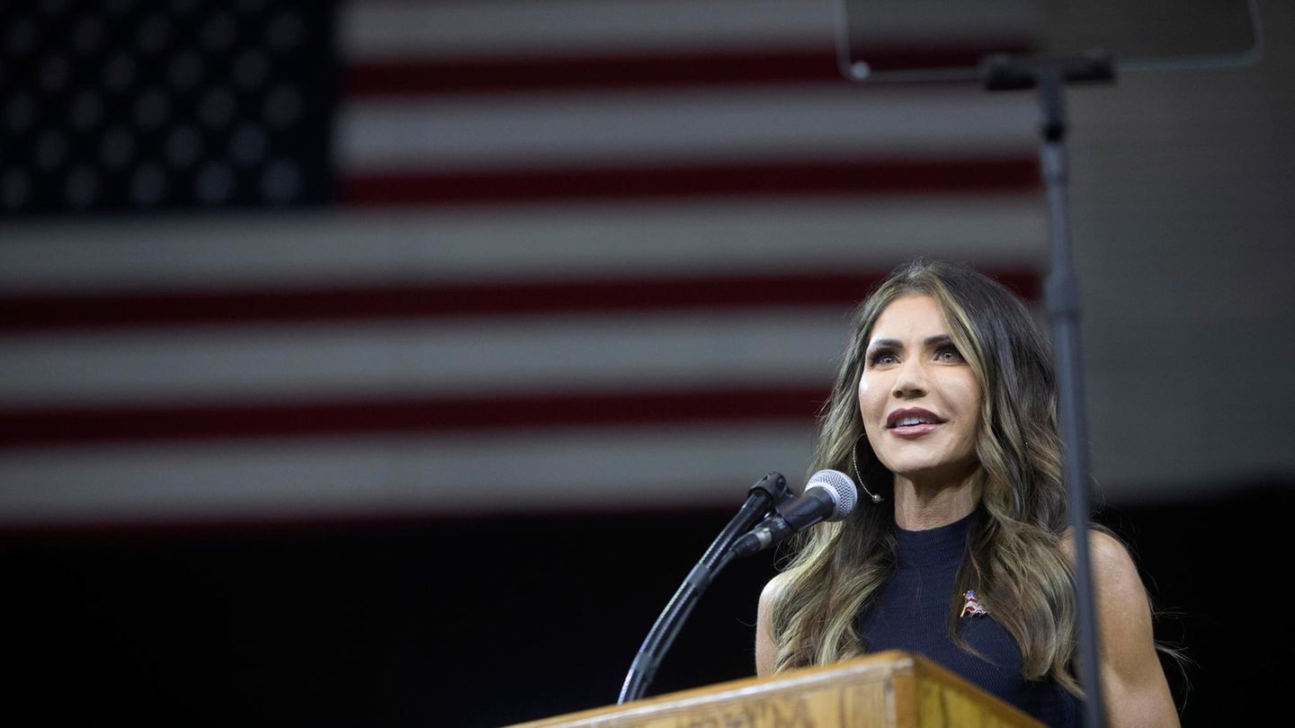 Kristi Noem gilt als mögliche Kandidatin für das Amt der Vizepräsidentin