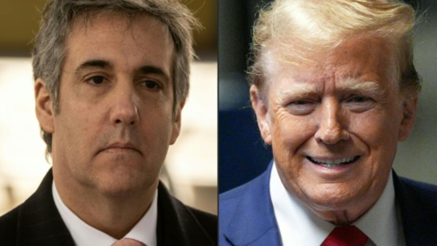 Michael Cohen (links) und Donald Trump