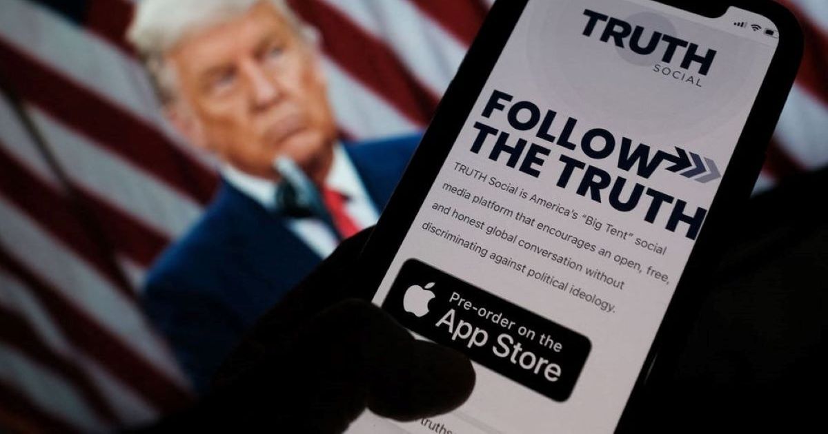 Trump sends media group shares soaring by saying 'I don't want to sell them'