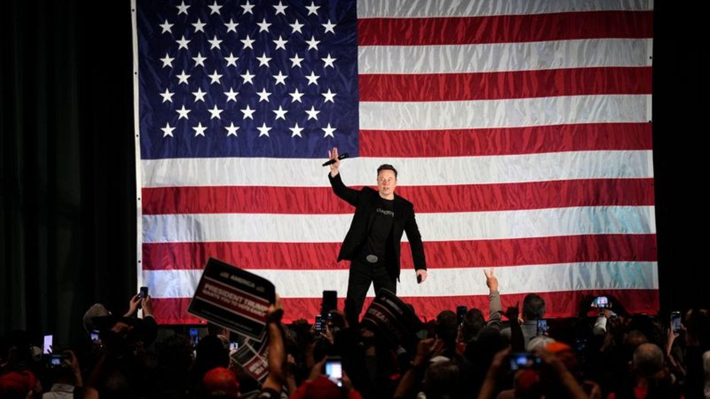 Musk spendete zehn Millionen Dollar für den Senats-Wahlkampf der Republikaner. (Archivbild) Foto: Matt Rourke/AP/dpa