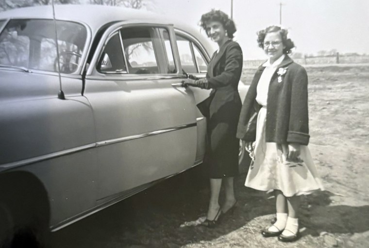 Schroeder, left, has been driving since he was 16. 