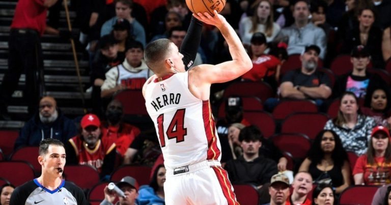 Heat Rockets Fight Pitched battle between Miami Heat and Houston Rockets