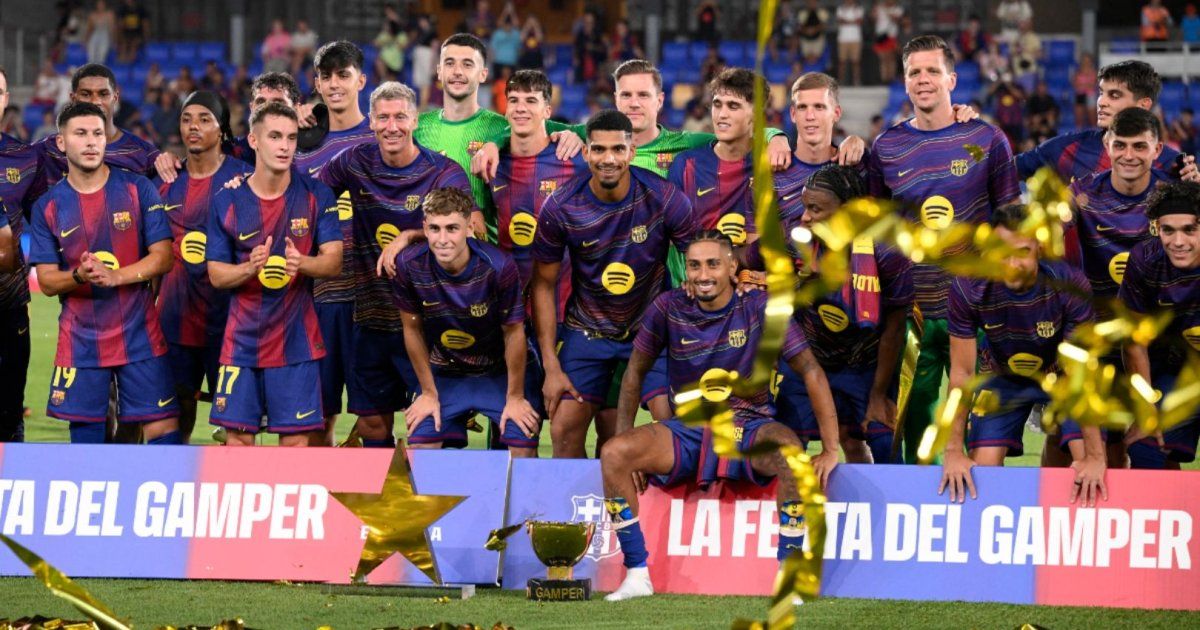 Barcelona earns a new trophy in its preseason stage