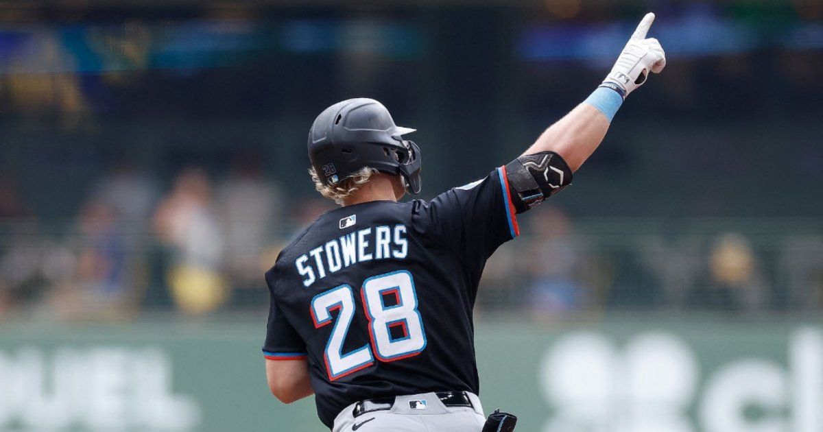 Marlins Player is elected player of the month in the National League for the first time since 2017