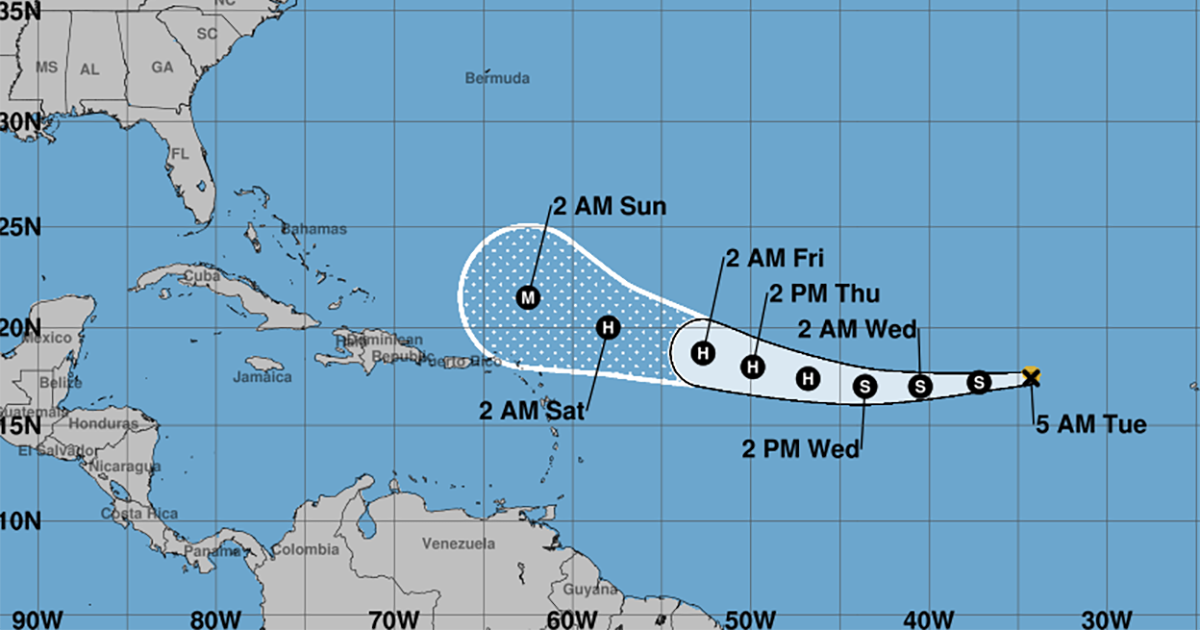 Tropical storm Erin is strengthened in the Atlantic, is Florida in its trajectory?