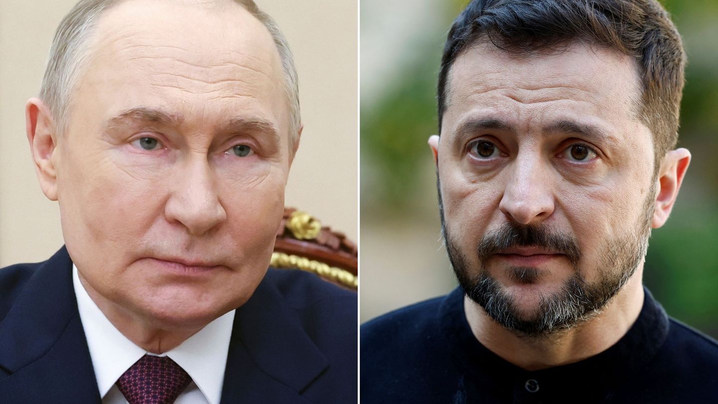 Kremlchef Putin hat hohe Hürden vor einer Begegnung mit dem Ukrainer Selenskyj aufgebaut. (Archivbild) Foto: Gavriil Grigorov/Po