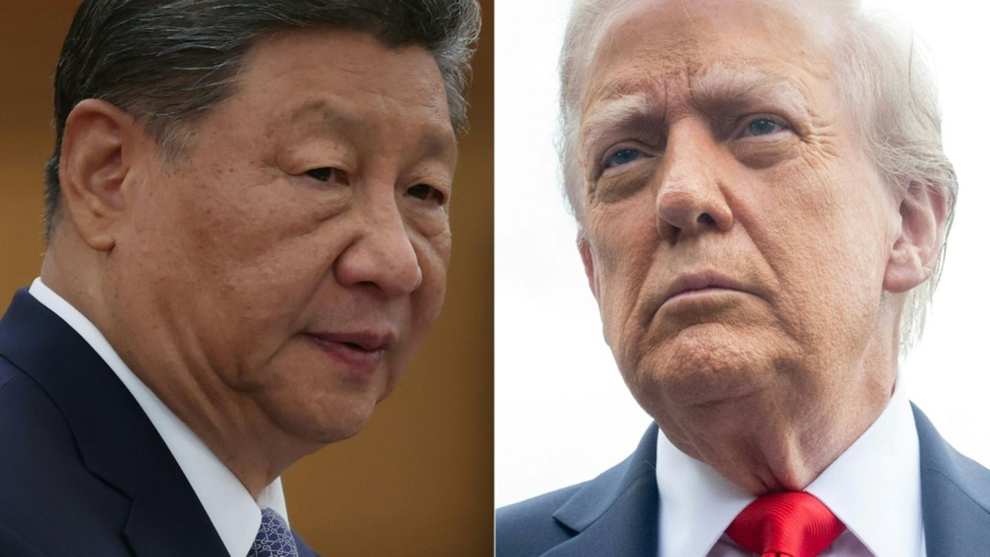 Xi Jinping und Donald Trump