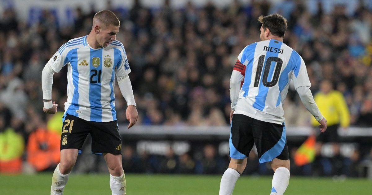 Lionel Messi's 10 already has heir: Franco Mastantuono stays with Argentina's shirt