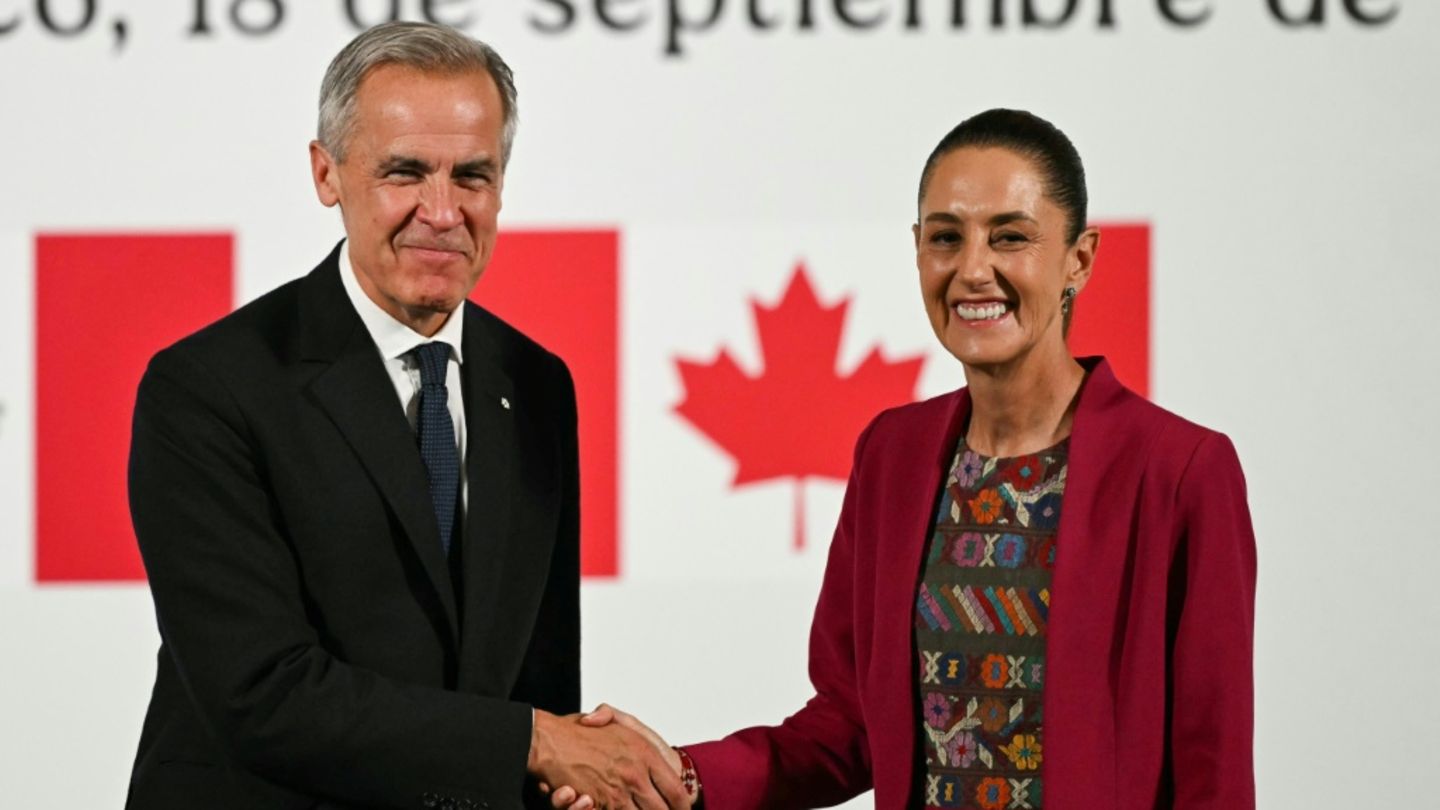 Mark Carney und Claudia Sheinbaum