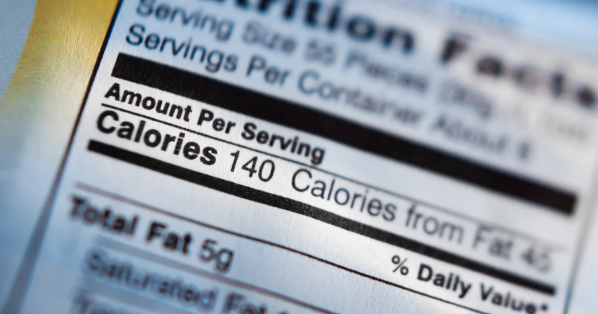 How to count calories in food: beware of blindly trusting labels