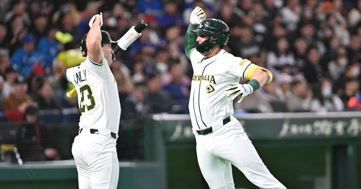 Australia beats Taiwan at the start of the 2026 World Baseball Classic