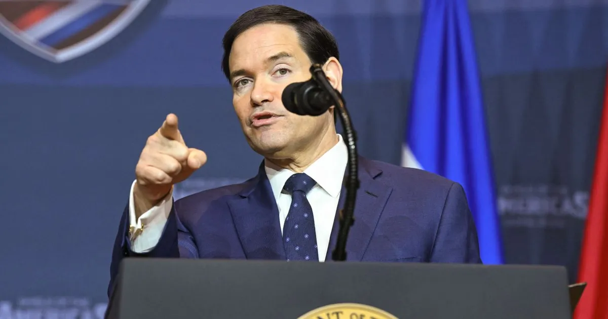 Rubio accuses Iran of "trying to hold the world hostage"
