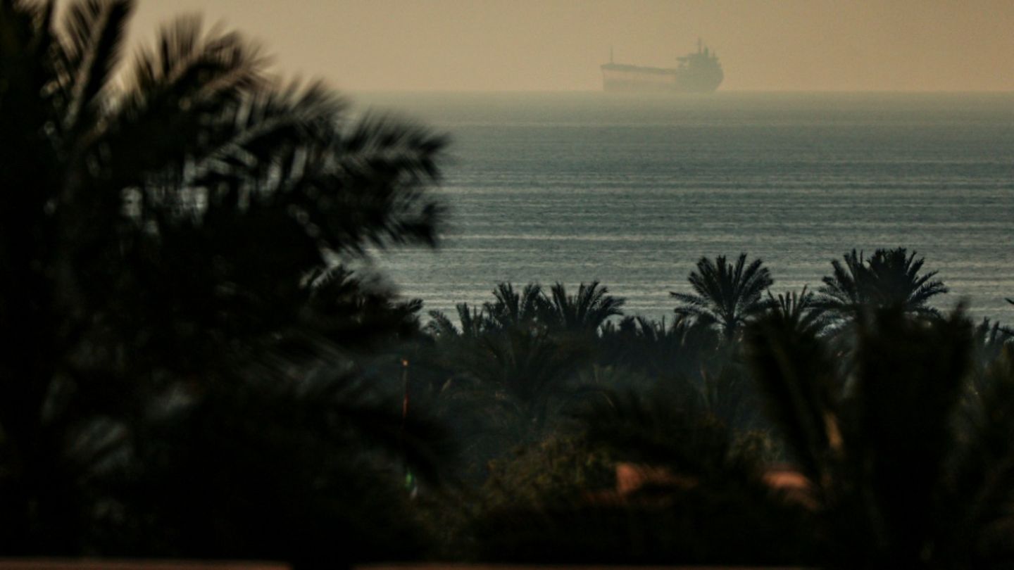 Tanker in der Straße von Hormus