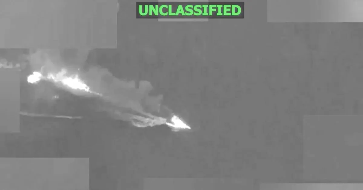 The US intercepts a boat linked to drug trafficking in the Pacific and leaves two dead