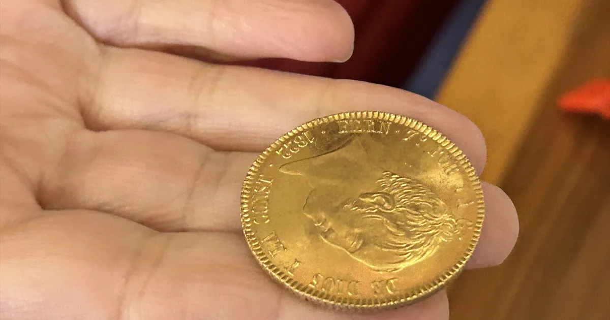 149 coins from the Villanueva Treasure stolen from the Badajoz Archaeological Museum