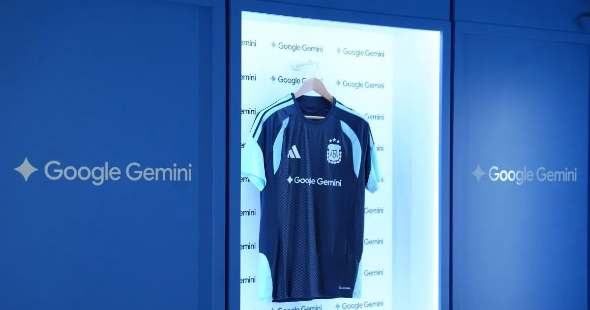 Argentine Soccer Team adds Google as a global sponsor