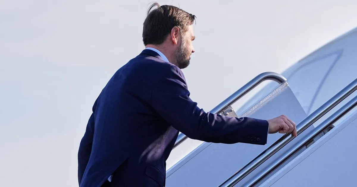 On route to Pakistan, JD Vance urges Iran 'not to play games' with Washington