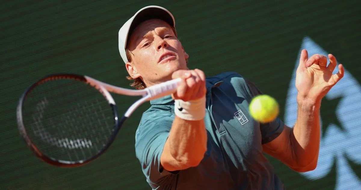 Sinner ties Pete Sampras' record and survives Monte Carlo scare