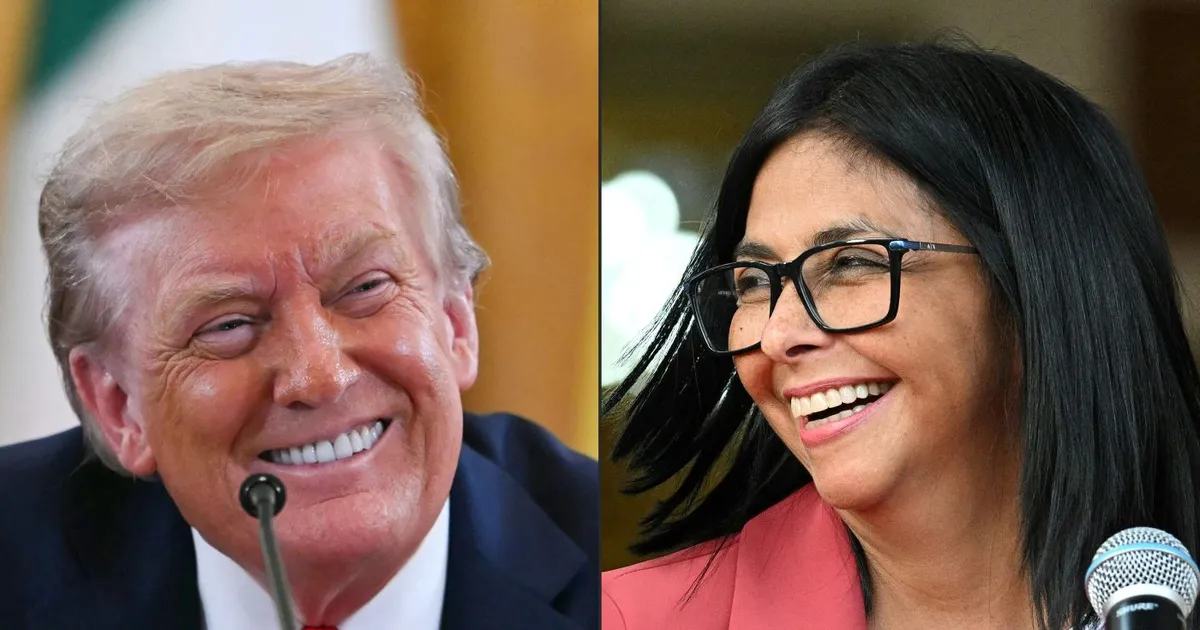 Trump jokingly: "I'm going to run for president in Venezuela"