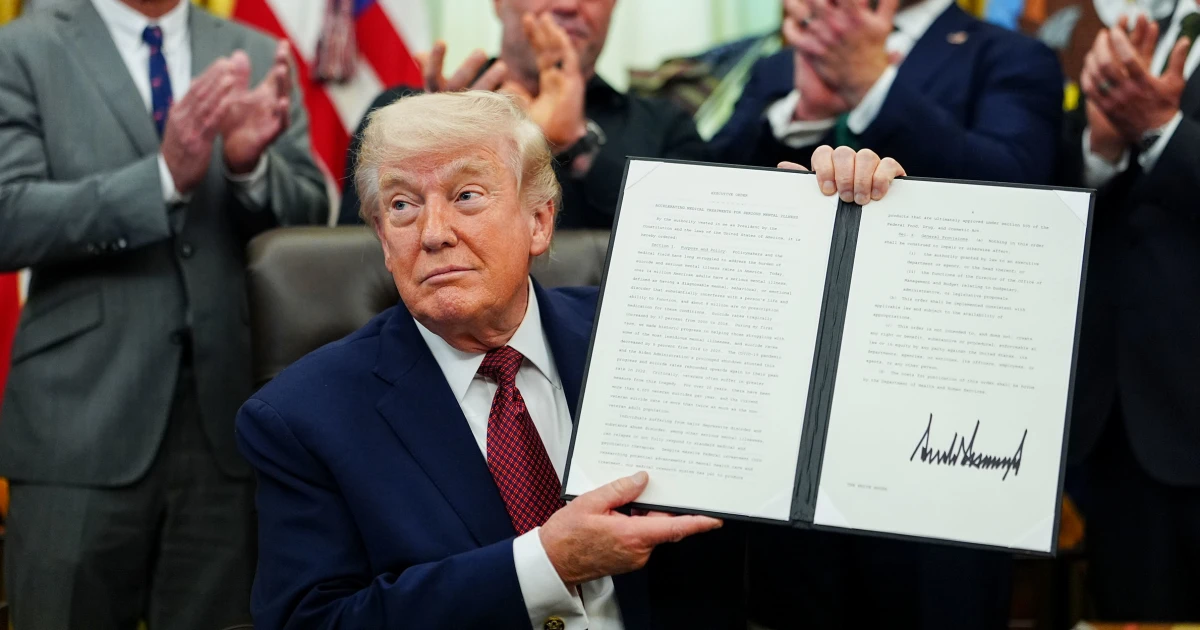 Trump relaxes restrictions on the study of psychedelic drugs to test their effectiveness in treating mental health