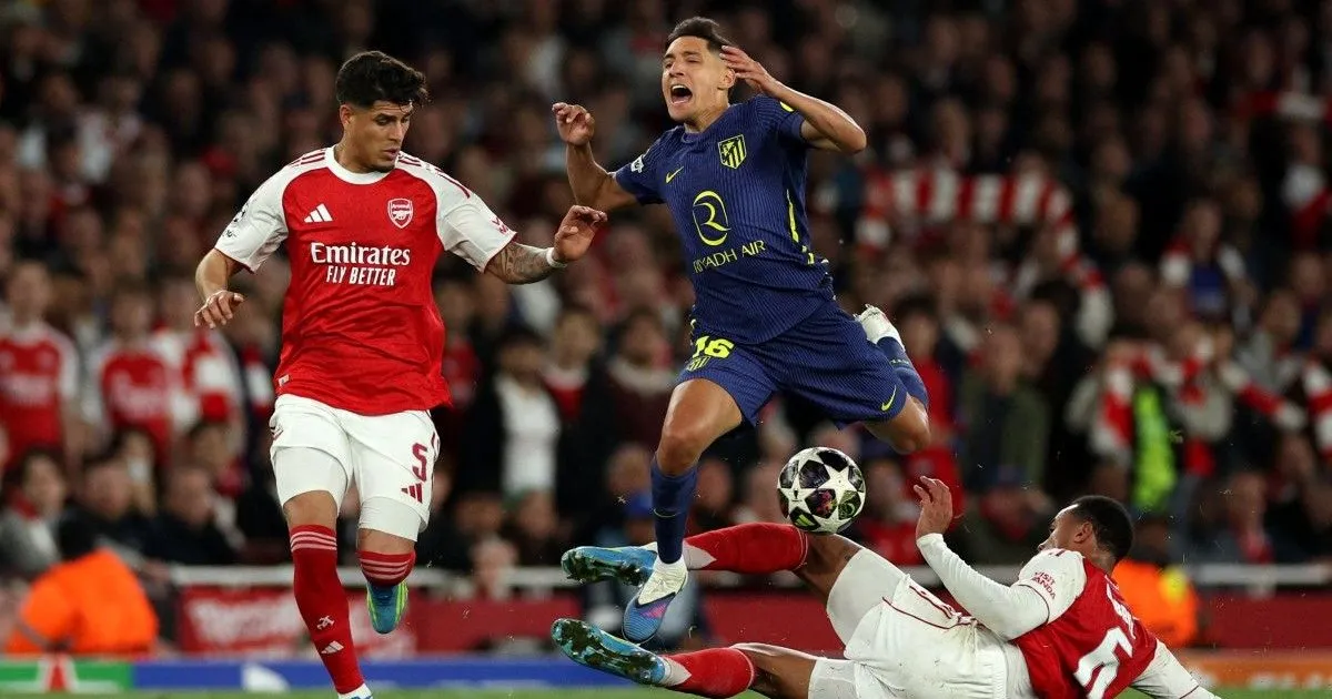 Atlético de Madrid claims for two penalties not sanctioned in the elimination against Arsenal