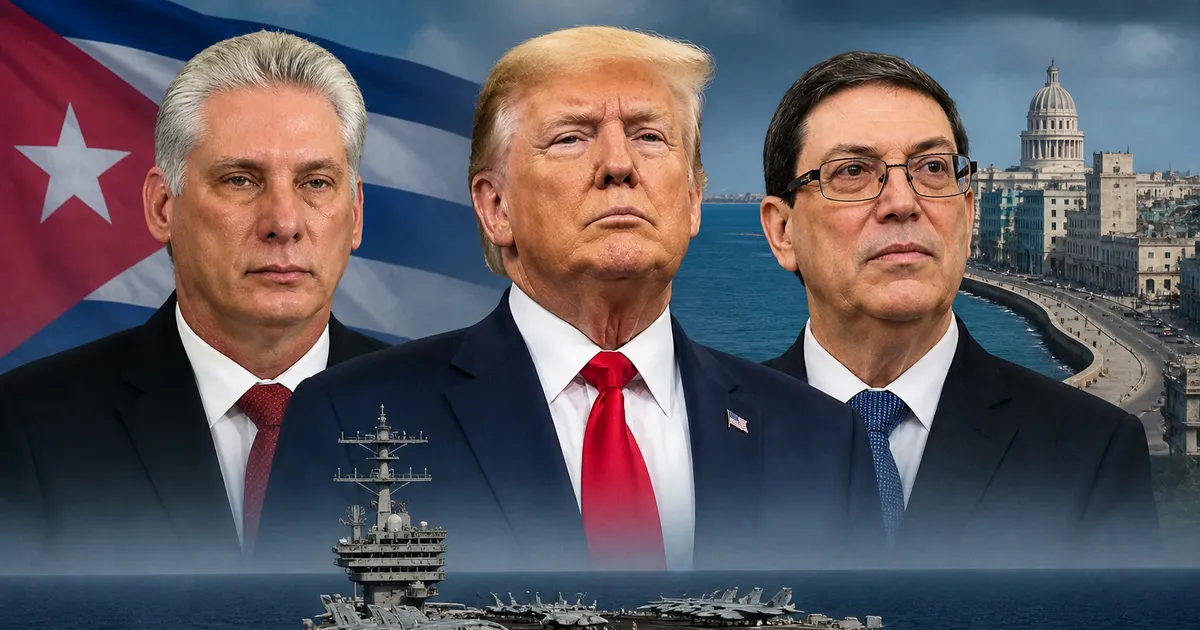 Cuban regime accuses Trump of raising tension to "dangerous" levels