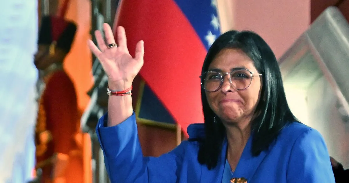 Delcy Rodríguez: "Unusual that Guyana criticizes the use of the map of Venezuela with the Essequibo"