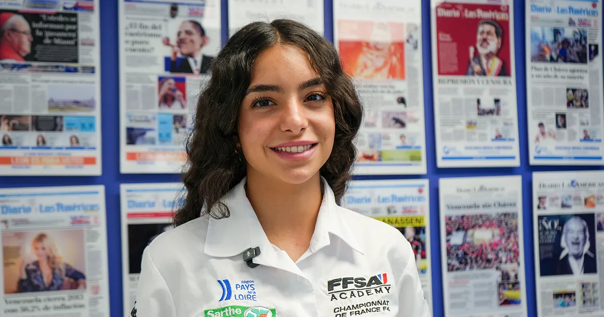 Isabella Abreu brings the Cuban flag to Formula 4 and demands freedom for the island