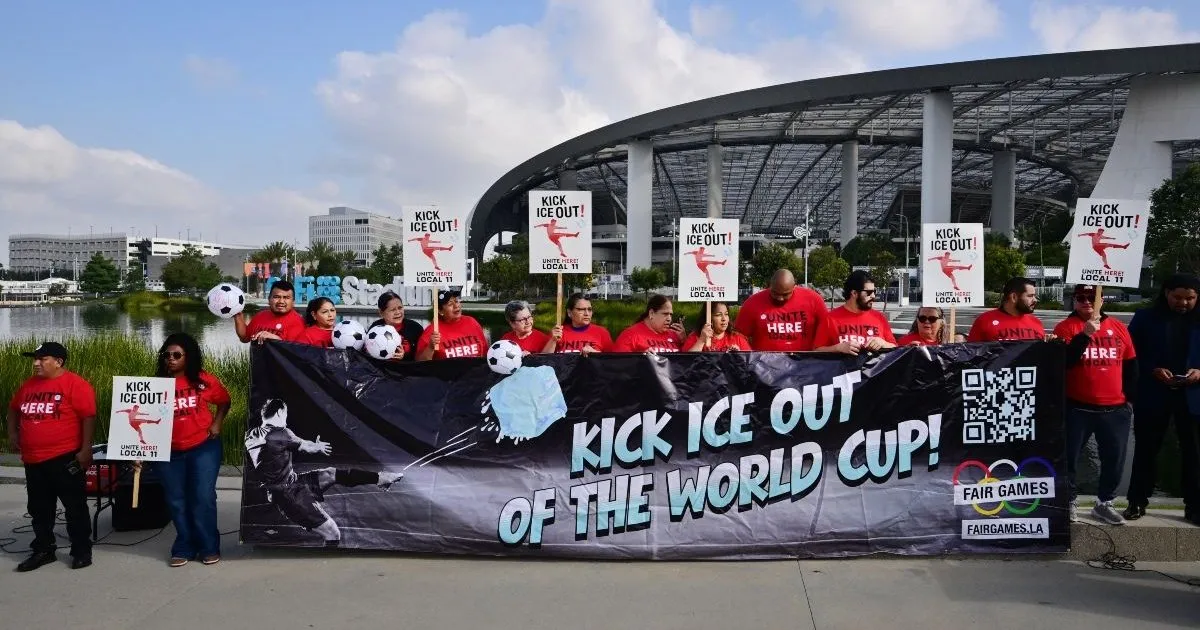 Los Angeles stadium workers threaten to strike if ICE acts at the World Cup