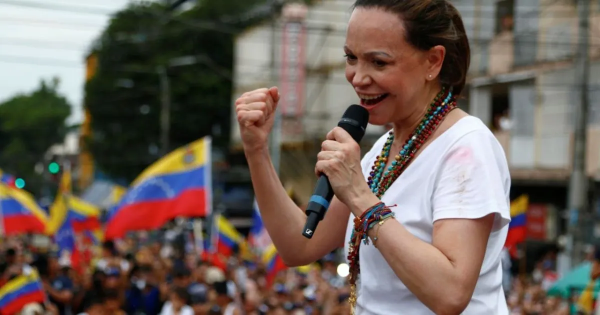 María Corina Machado to Venezuelans in Panama: "Delcy Rodríguez is leaving, that is not in doubt"