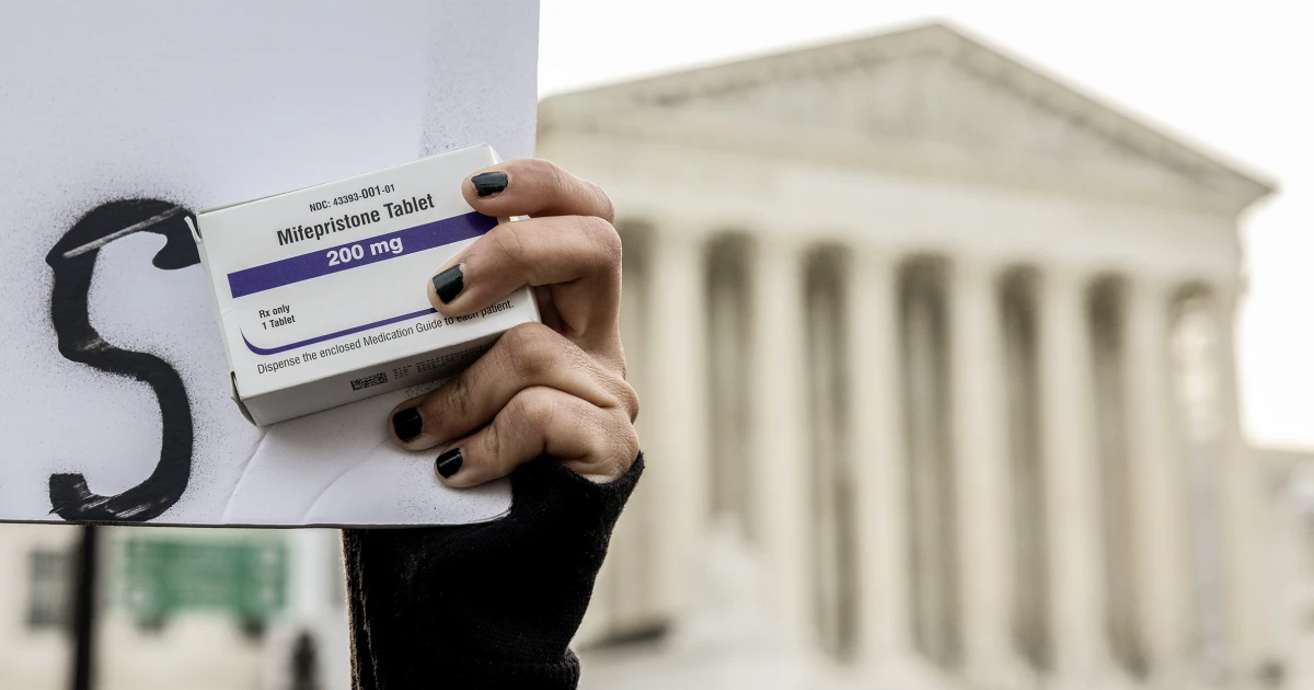 Mifepristone abortion pill maker asks Supreme Court to restore access by mail