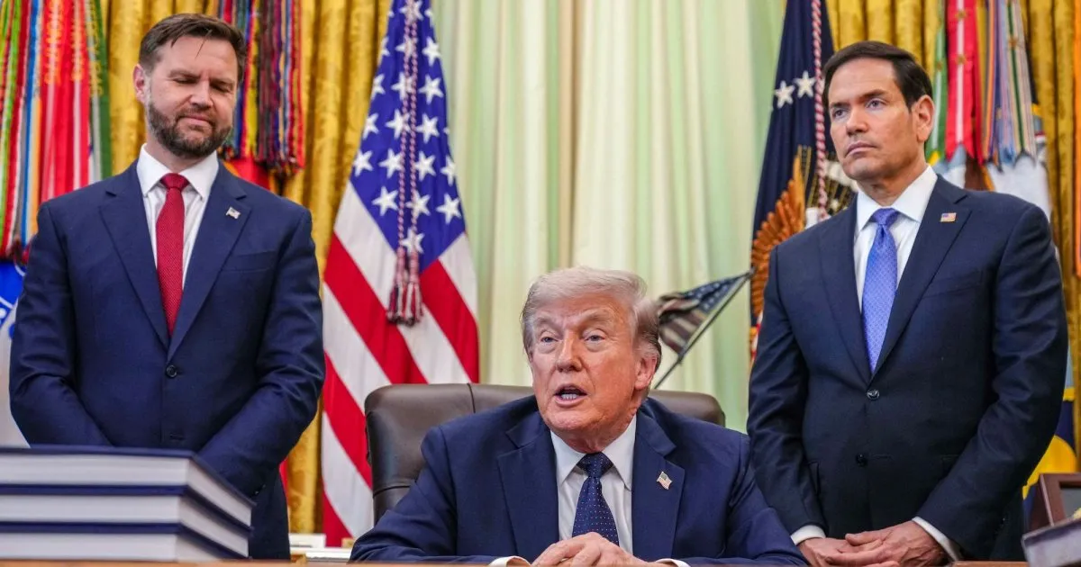 Trump considers Vance and Rubio, his possible successors, to be "very good"