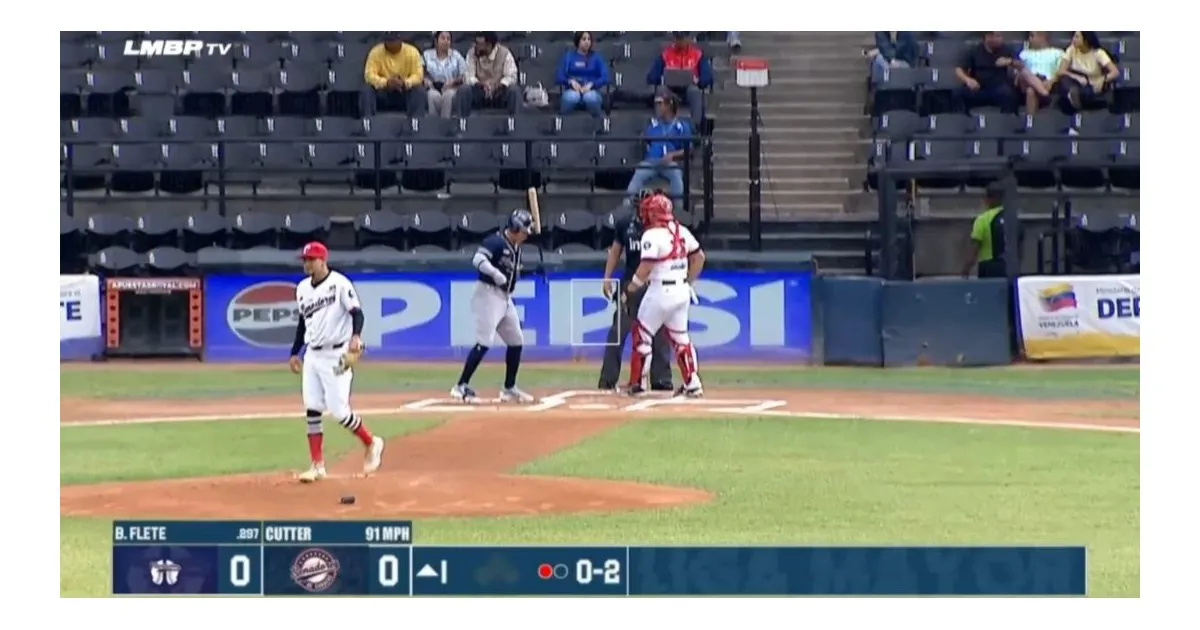 Baseball also witnessed the earthquake in Venezuela: transmission captured the exact moment of the earthquake in the middle of the game