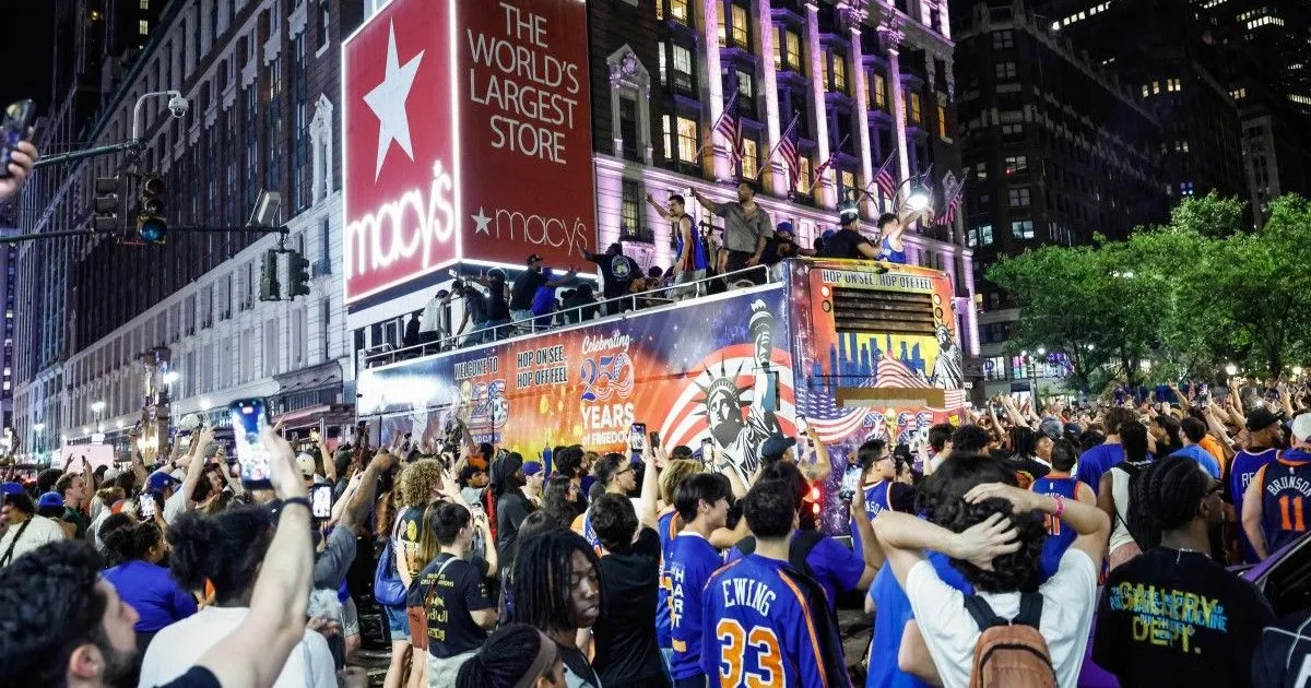 Knicks break audience records with their historic NBA title against the Spurs