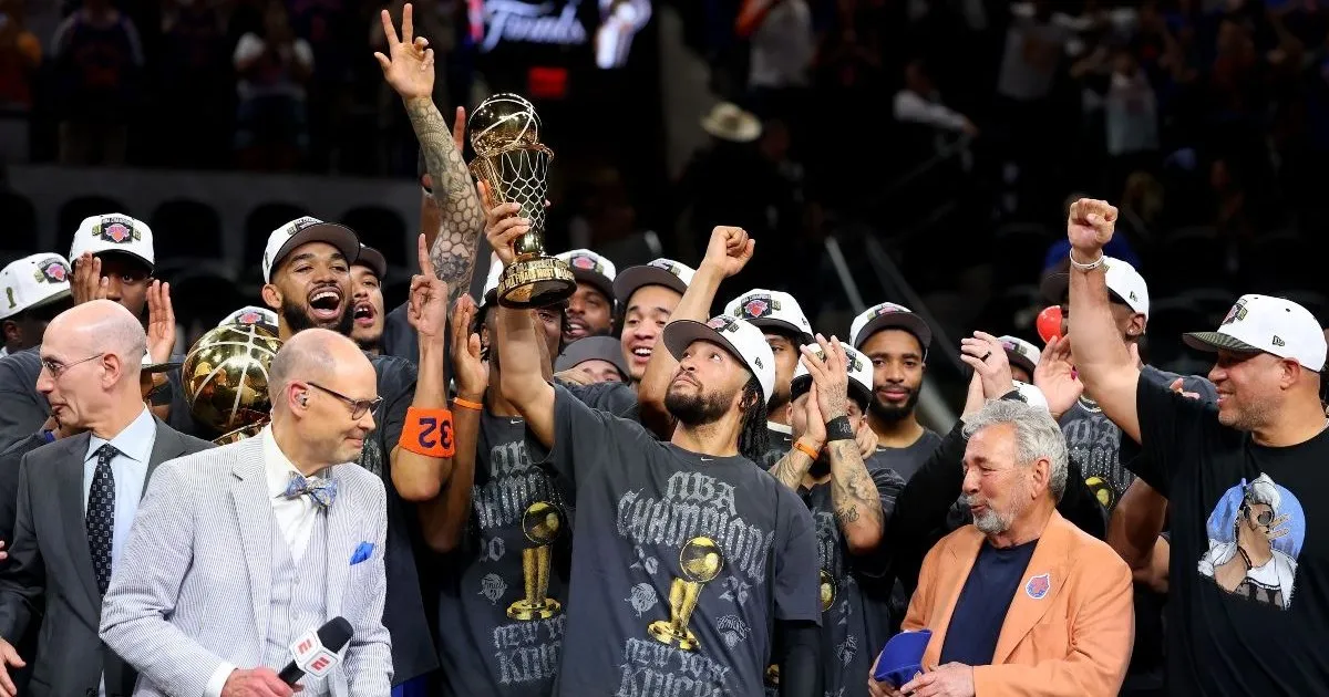 Knicks end their curse and win the NBA title