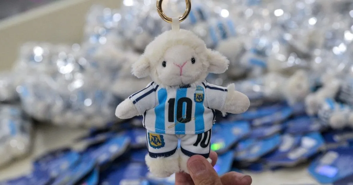 Messi stuffed animals boost World Cup fever in China