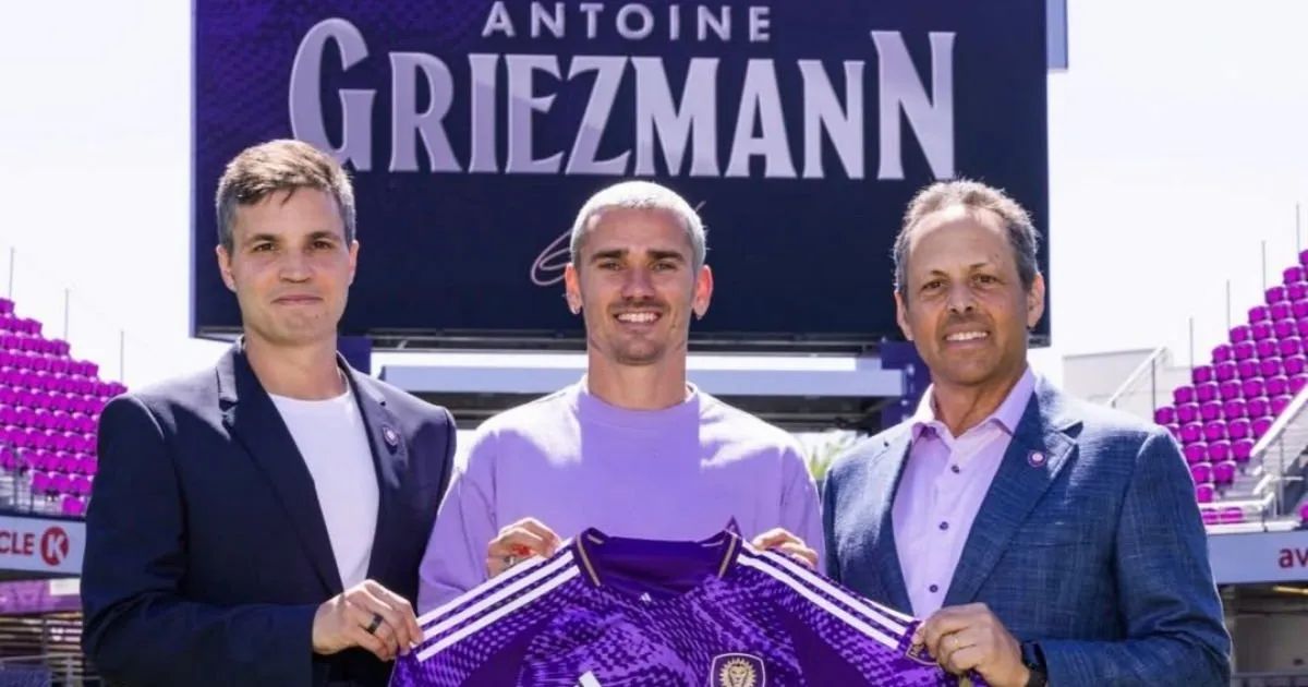 Antoine Griezmann fulfills his American dream and is presented with Orlando City in the MLS