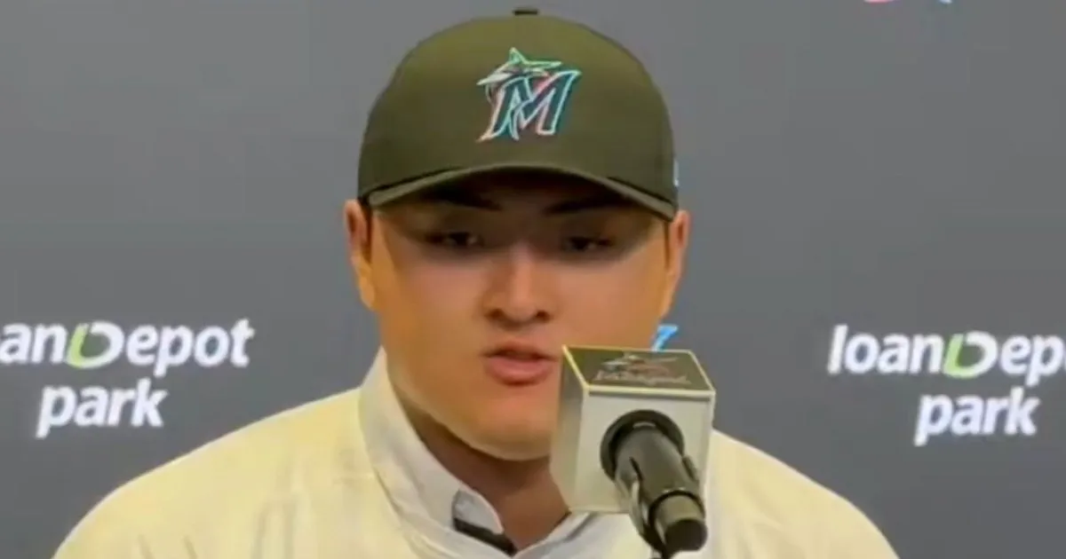 Rintaro Sasaki bets on the MLB and signs with the Marlins