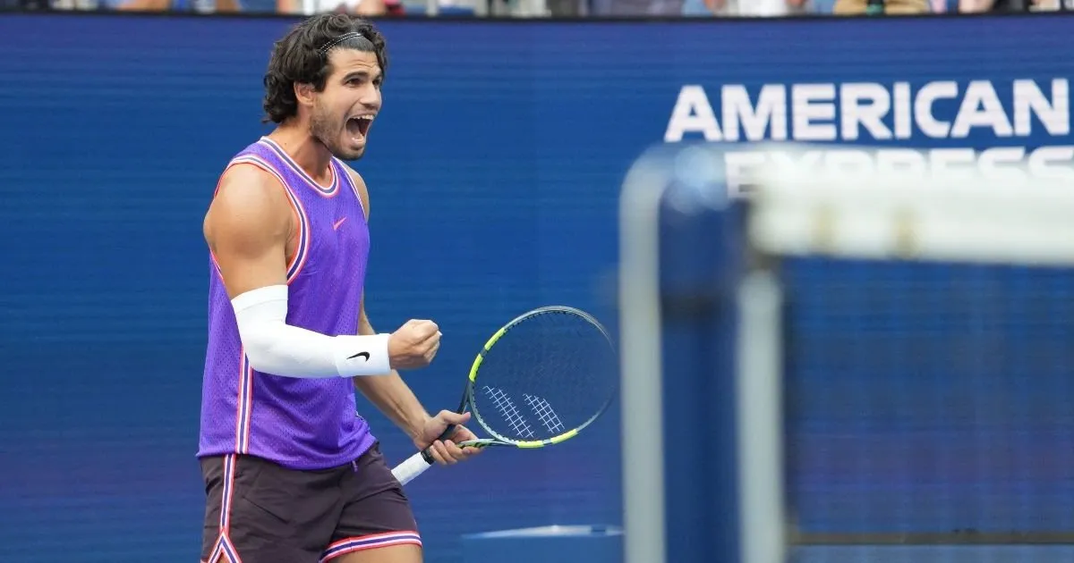 "It is a challenge to return to the US Open, but I am ready," says Alcaraz