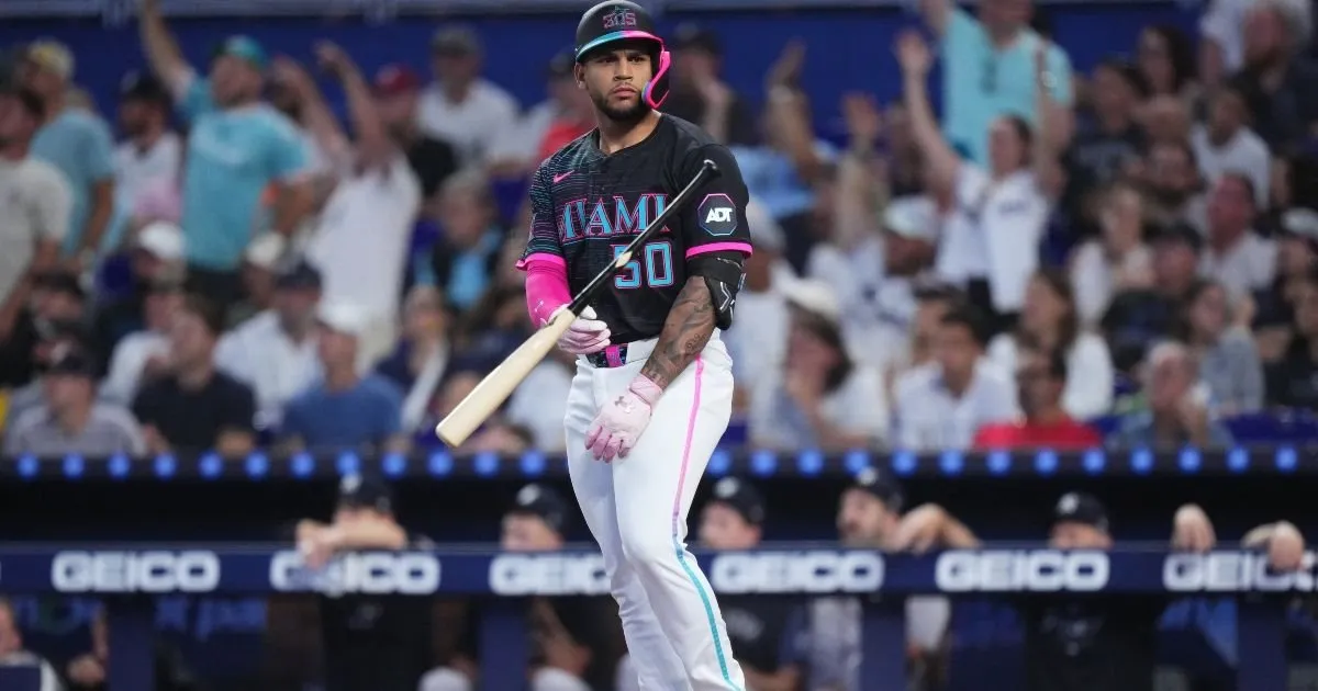 Marlins re-promote their opening day catcher, but expect him to play another position
