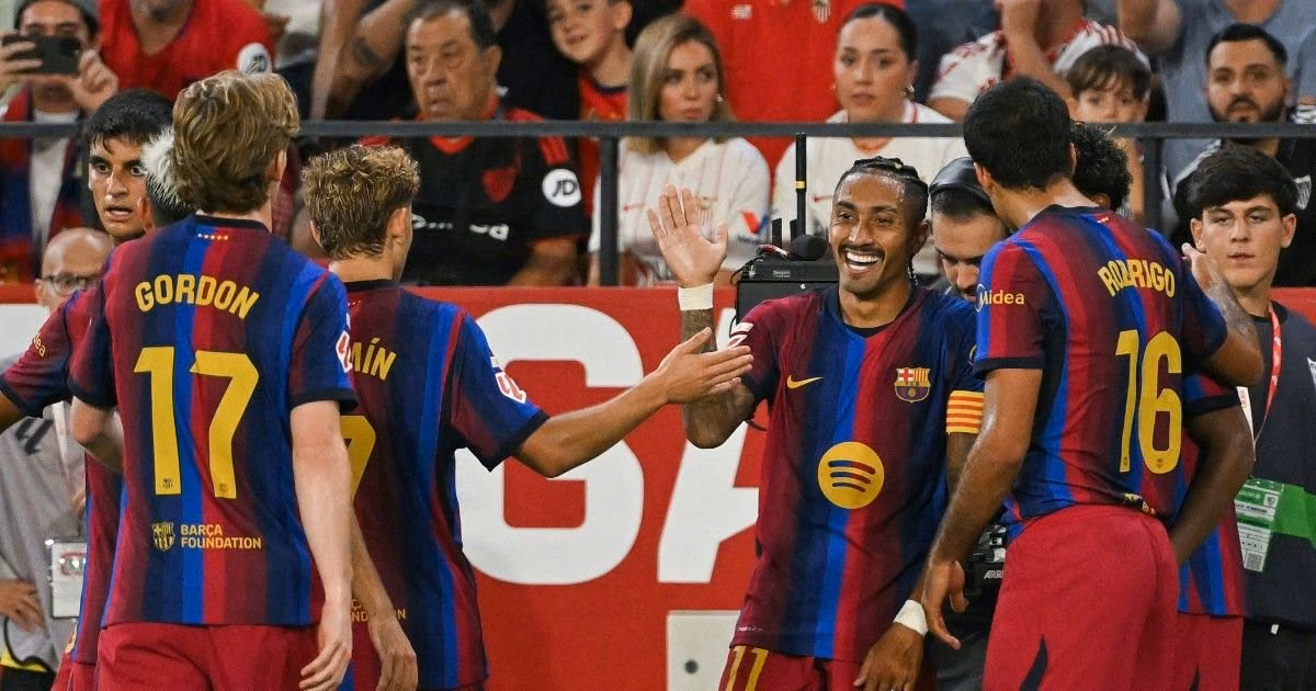 Barcelona and Raphinha show that they are the best in Europe