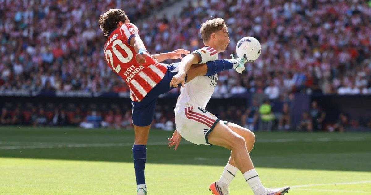 Giuliano Simeone leads Atlético against a disappointing Real Madrid in the derby