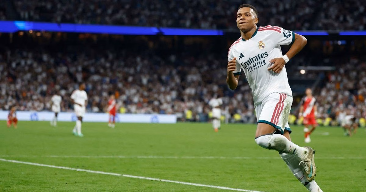 Mbappé leads Real Madrid's victory over Rayo Vallecano