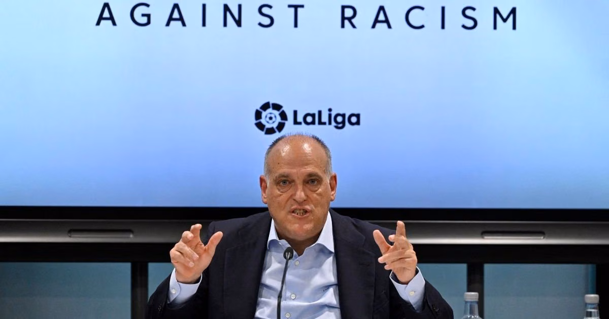 President of LaLiga responds to Real Madrid: "A referee error does not prove a conspiracy"